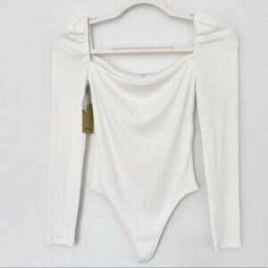 ARITZIA NEW Wilfred Free Fortune Bodysuit Small White
